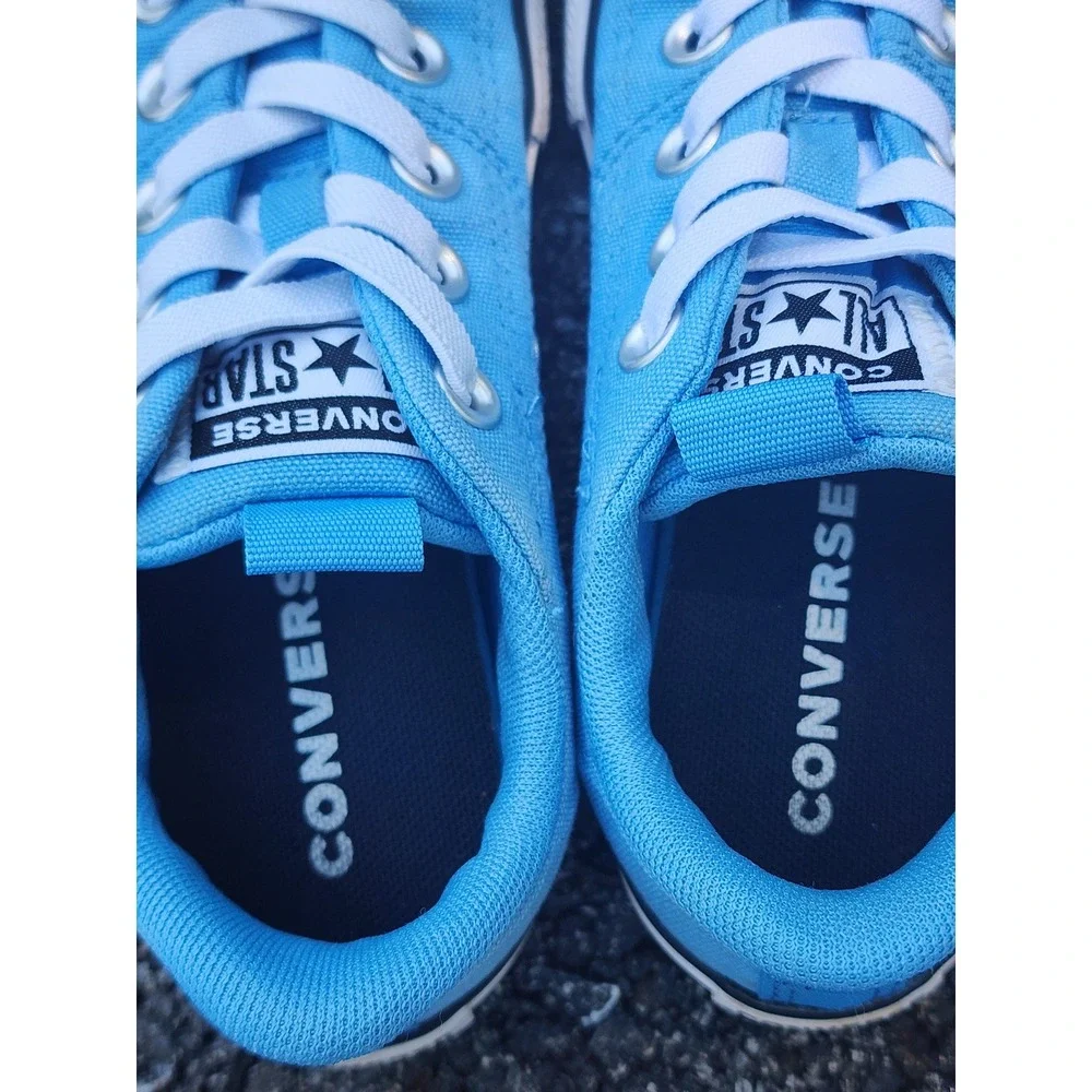 Converse Chuck Taylor All Star Rave Ox Blue Low Top Sneakers Youth Kids Size 13